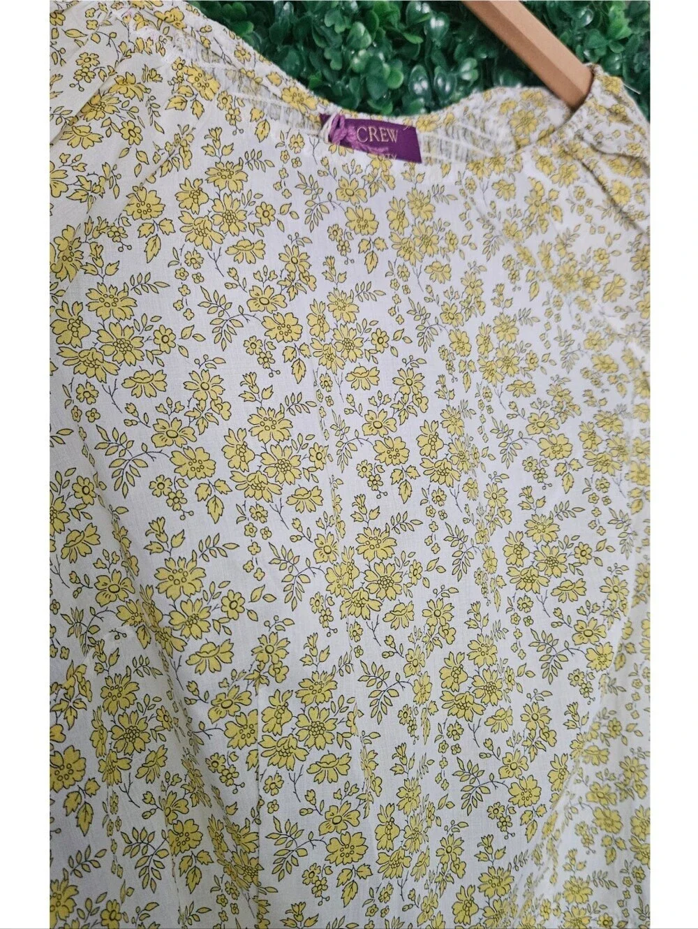 J.Crew Fitted Puff-Sleeve Top in Liberty™ Capel Fabric